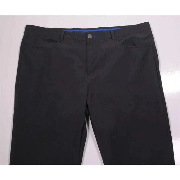 Twillory Gray Performance 5-Pocket Tailored Fit Pants Trouser 38x32 - Picture 1 of 7